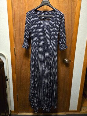 Oodji Blue and White Dress Size 36 New with Tags